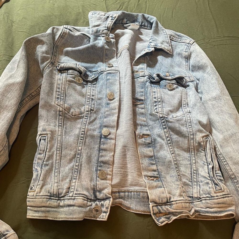 Used & Denim brand denim jacket , size 2 , good condition room